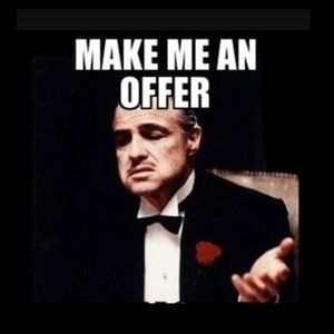 Make me an offer 😊